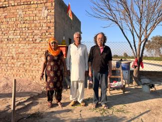 Avec les parents de Jabs