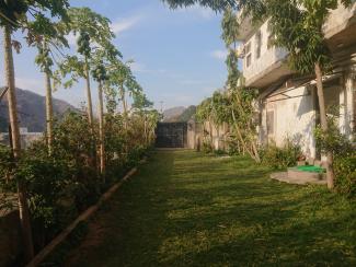 Sukha's place :le jardin côté sud