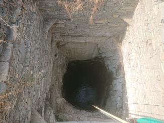 puits après arrosage