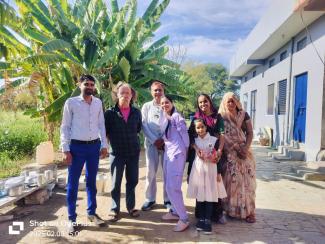 Radhakrishnan et sa famille