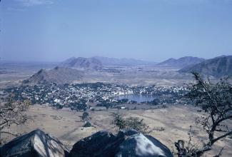 Pushkar vu d'en haut