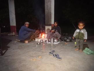 Repas du soir chez Ramlal