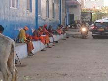 Devant le dharamshala