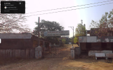 Vue google street view de l'entrée de l'ashram